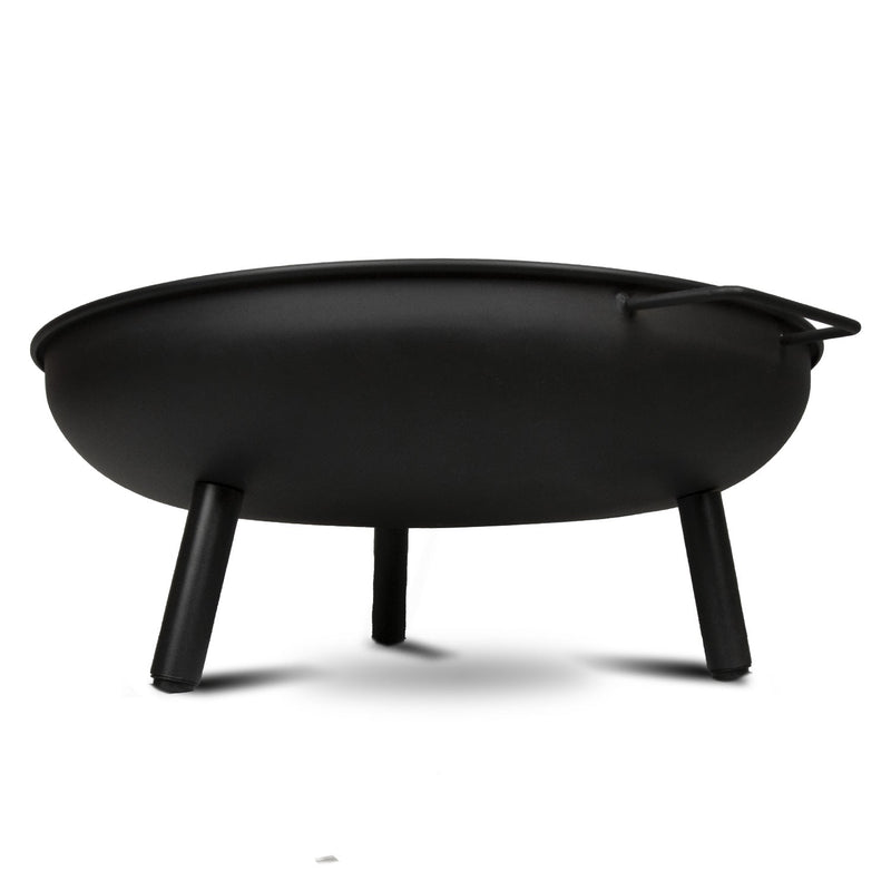 Portable Outdoor Fire Pit Fireplace Open Patio Heater Garden Plant Bowl Steel - Outbackers