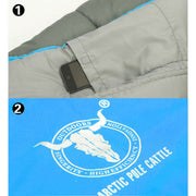 Outdoor Camping Envelope Sleeping Bag Thermal Tent Hiking Winter Single -15C - blue - Outbackers