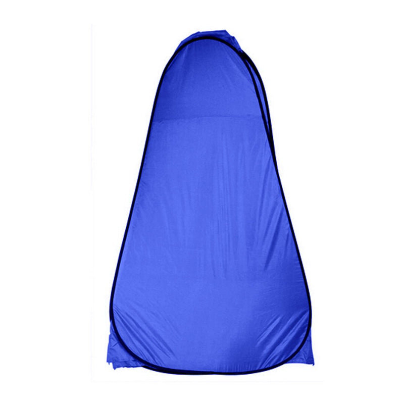 Pop Up  Portable Privacy Shower room Tent &20L Outdoor Camping Water Bag Camp Set - blue - Outbackers