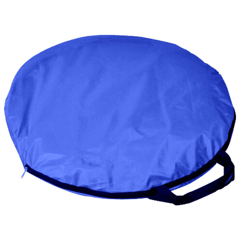 Pop Up  Portable Privacy Shower room Tent &20L Outdoor Camping Water Bag Camp Set - blue - Outbackers