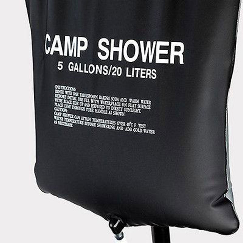 Pop Up  Portable Privacy Shower room Tent &20L Outdoor Camping Water Bag Camp Set - blue - Outbackers