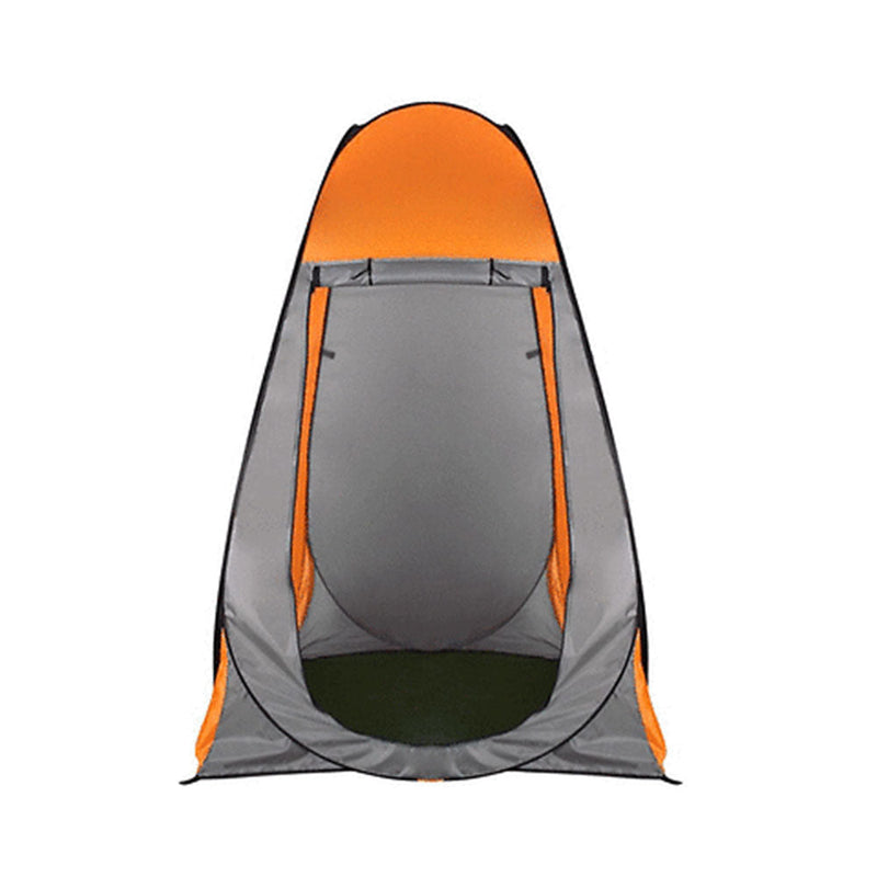 Pop Up Portable Privacy Shower room Tent &20L Outdoor Camping Water Bag Camp Set - orange - Outbackers