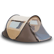 Waterproof Instant Up Beach Camping Tent 3 Person Pop up Tents Family Hiking Dome - Outbackers