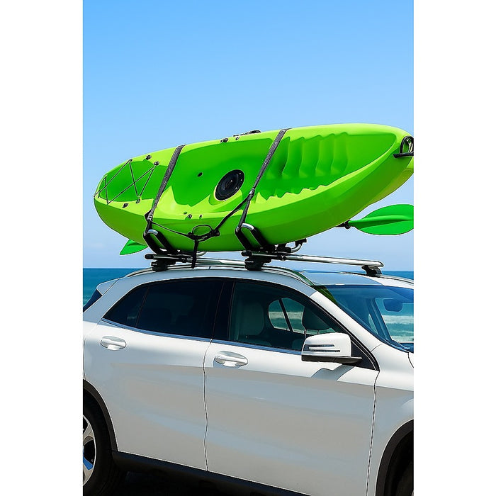 Roof Mount Car J-Bar Kayak Canoe Rack