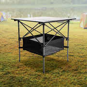 Folding Collapsible Camping Table Caravan RV Heavy Duty Steel & Aluminium - Outbackers
