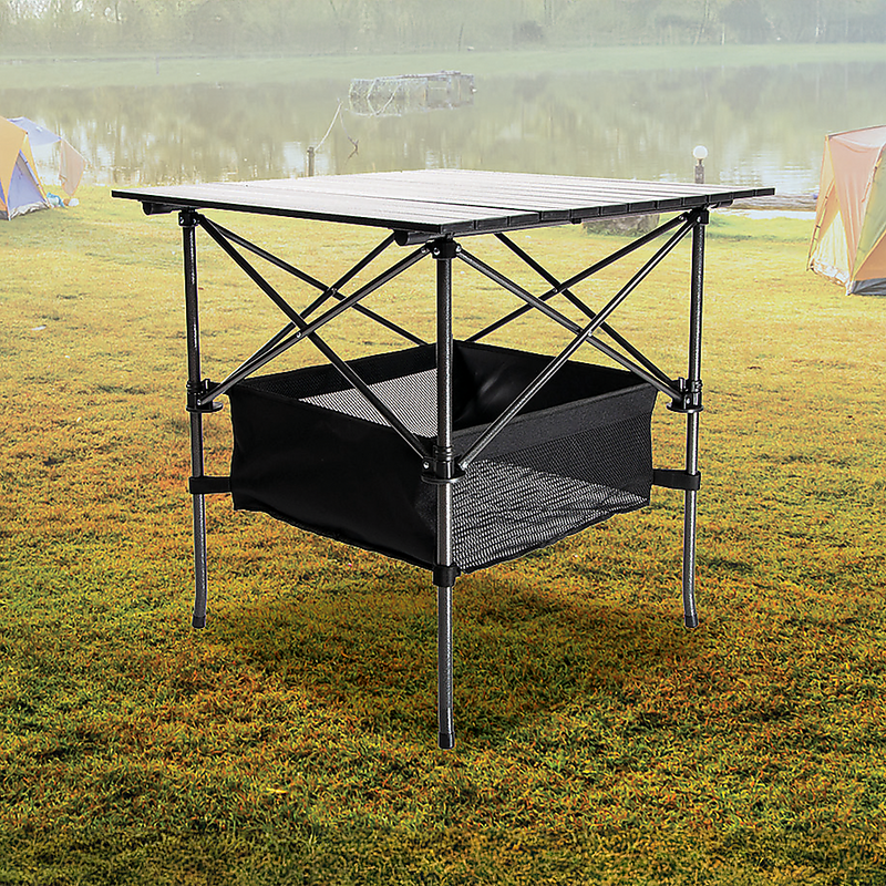 Folding Collapsible Camping Table Caravan RV Heavy Duty Steel & Aluminium - Outbackers