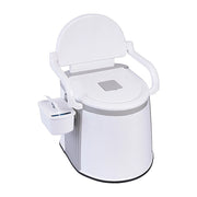 19L Camping Portable Toilet – Outdoor & Indoor Travel Commode Potty with Built-In Tissue Box - Outbackers