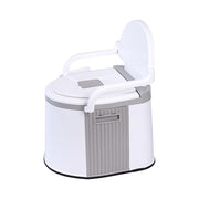 19L Camping Portable Toilet – Outdoor & Indoor Travel Commode Potty with Built-In Tissue Box - Outbackers