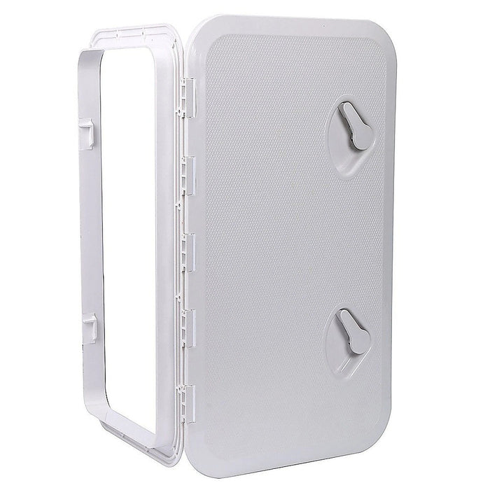 White Marine Boat Access Hatch – Deck Inspection Storage Lid for Boat or RV