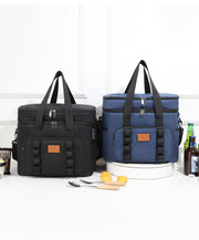 Green 23L Extra Large Insulated Cooler Bag with Double Layers - Perfect for Camping, Picnics, and Outdoor Adventures - Outbackers