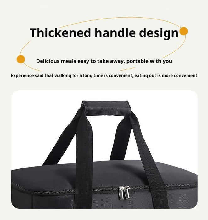 Large 35L Insulated Cooler Bag Soft Sided Leakproof Thermal Tote for Camping Beach Picnic BBQ Heavy Duty Grocery Carrier Navy Blue