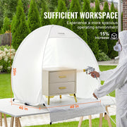 VEVOR Spray Paint Shelter Portable Spray Paint Tent Booth 3.3 x 2.9 x 3.3ft Pop Up - Outbackers