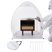VEVOR Spray Paint Shelter Portable Spray Paint Tent Booth 3.3 x 2.9 x 3.3ft Pop Up - Outbackers