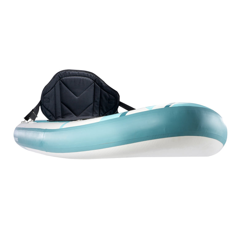 VEVOR Inflatable Stand Up Paddle Board, 152 mm SUP Paddleboard with Removable Kayak Seat, Board Accessories, Pump, Paddle, Fin, Backpack, Ankle Leash, and Repair Kit, for Youth & Adults