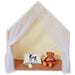VEVOR Kids Play Tent, Kids Tent for Kids 1-5 Years Old, Toddler Tent with Mat and Tent Lamp, Tent for Kids with Windows for Indoor and Outdoor, Yurt Tent for Boys and Girls, Beige - Outbackers