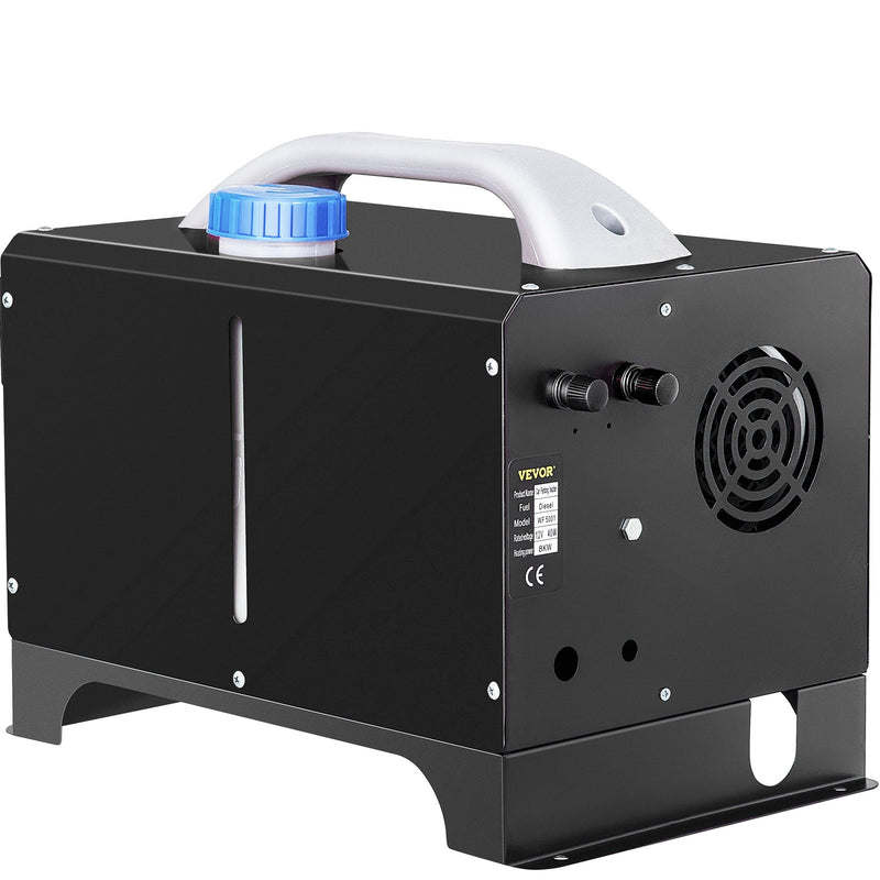 VEVOR Diesel Air Heater 8KW, All in One 12V Truck Heater, Parking Heater with Black LCD, Remote Control, Fast Heating Diesel Heater for RV Truck, Boat, Bus, Car Trailer, Motorhomes - Outbackers