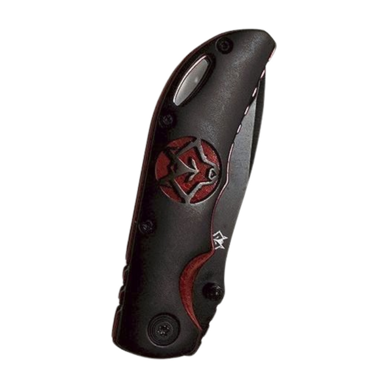 Wolf Creek Red Pocket Knife