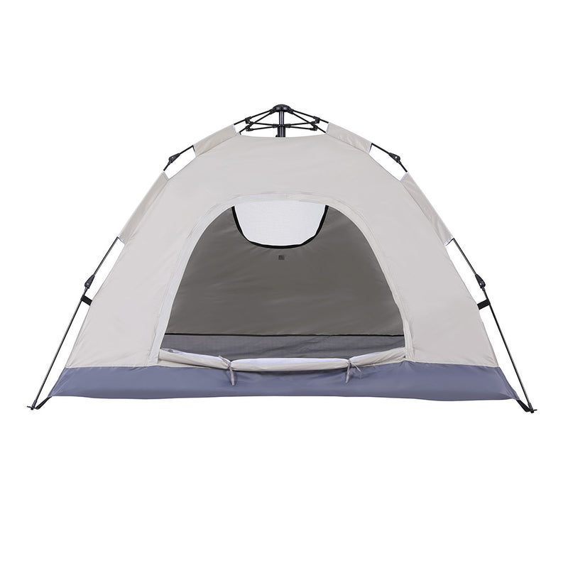 Weisshorn Camping Tent Instant Tent Pop up 2 Person Outdoor Hiking Tents Hiking Beige - Outbackers