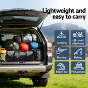 Weisshorn Camping Tent Car SUV Rear Hatchback Tents Canopy Portable Outdoor Family Black - Outbackers