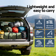 Weisshorn Camping Tent Car SUV Rear Hatchback Tents Canopy Portable Outdoor Family green - Outbackers