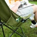 Camping Chair with Canopy and Side Pocket-2