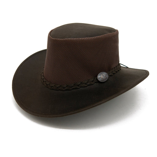 Wangaratta Leather Hat - Outbackers