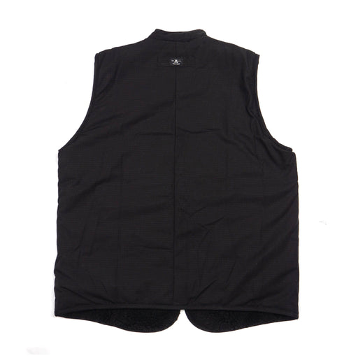 Wooli Vest & Button-In Liner in Black - Outbackers