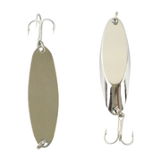 Finesse Chrome Kaster Jig, 28 Grams. Pack of 2 Jigs. - Outbackers
