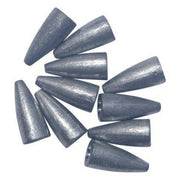 Swimerz 3/8 oz Lead Bullet Sinker - Qty 10 Pack - Outbackers