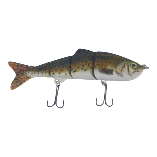 Finesse Naturals 4 Segment Swimbait, 110mm, Perch - Outbackers