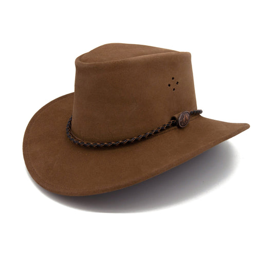 Queenslander Suede Leather Hat - Outbackers