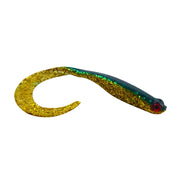 Swimerz 100 mm VTail Soft Plastic Lure Gold Glitter, 5 pack - Outbackers