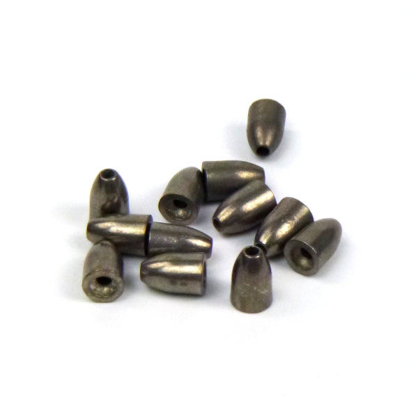 Swimerz 1/16 oz Tungsten Bullet Sinker. Qty 12. - Outbackers
