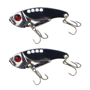 Finesse Metal Blade, Silver Flash 55mm, 2 Pack - Outbackers