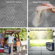 Weisshorn 4M X 2.5M Annex Matting 600 GSM Floor Mats Mesh Caravan Parks Annexes - Outbackers