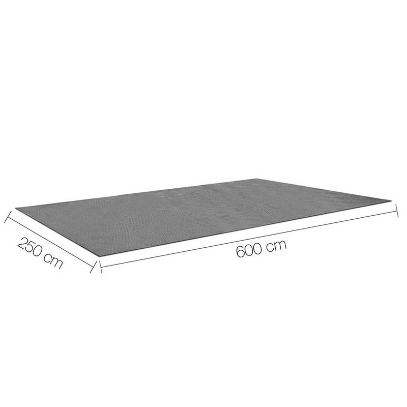 Weisshorn 6M X 2.5M Annex Matting 600 GSM Floor Mats Mesh Caravan Parks Camping - Outbackers