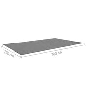 Weisshorn 7M X 2.5M Annex Matting 600 GSM Caravan Park Mats Camping Annexes - Outbackers