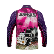 Pink Trucker Polo Shirt - Outbackers