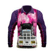 Pink Trucker Polo Shirt - Outbackers