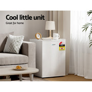 Devanti 70L Portable Mini Bar Fridge - White - Outbackers