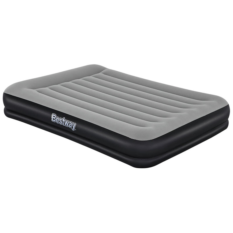 Bestway Air Bed Beds Mattress Premium Inflatable Built-in Pump Queen Size - Outbackers