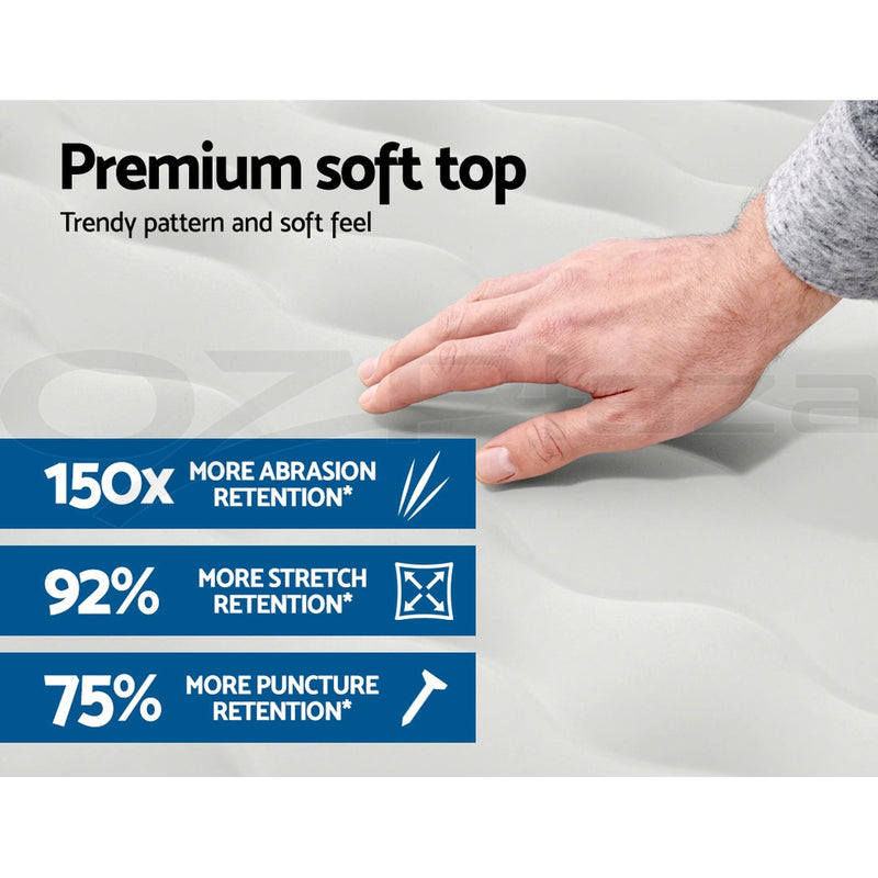Bestway Air Bed Queen Size Mattress Camping Beds Inflatable Built-in Pump - Outbackers