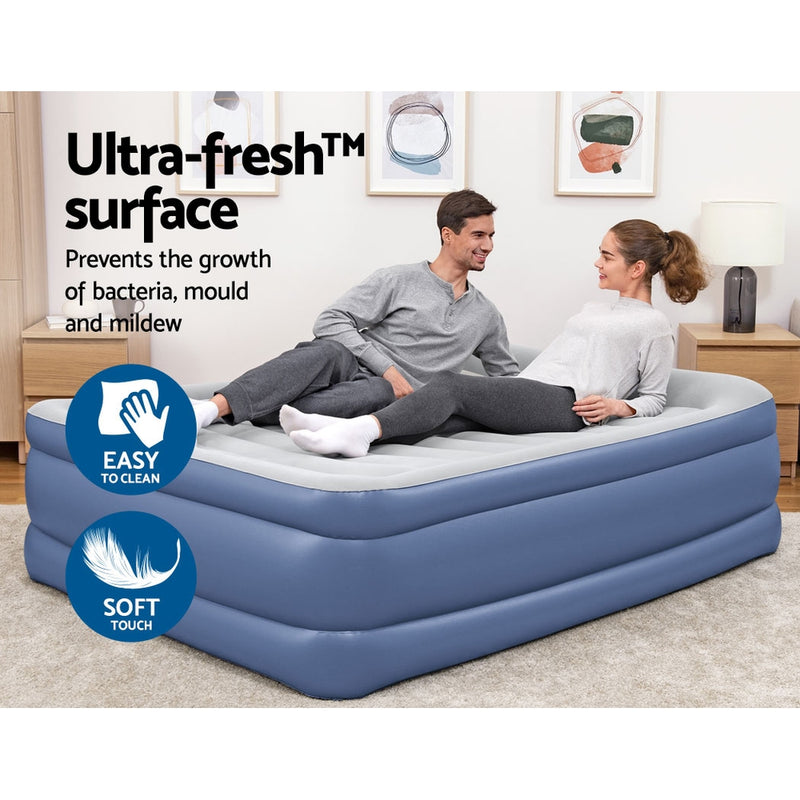 Bestway Air Bed Beds Queen Mattress Inflatable TRITECH Airbed - Outbackers