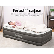 Bestway Air Mattress Bed Single Size Inflatable Camping Beds 46CM - Outbackers