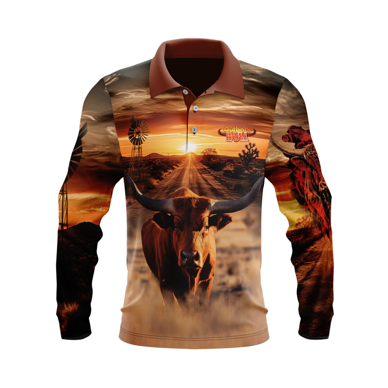 Outback Bull Polo Shirts