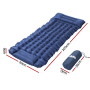 Weisshorn Self Inflating Mattress Camping Sleeping Mat Air Bed Single Pillow Bag - Outbackers