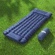Weisshorn Self Inflating Mattress Camping Sleeping Mat Air Bed Single Pillow Bag - Outbackers