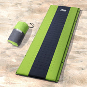 Weisshorn Self Inflating Mattress Camping Sleeping Mat Air Bed Pad Single Green - Outbackers
