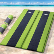 Weisshorn Self Inflating Mattress Camping Sleeping Mat Air Bed Pad Double Green - Outbackers