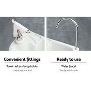 Weisshorn Portable Camping Wash Basin 43L - Outbackers